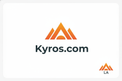 Logo Kyros.com con montañas